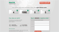 Desktop Screenshot of gofx.com
